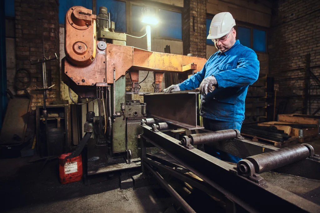 Icono representando la innovación en metalurgia.